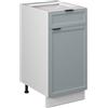 Vicco Mobiletto base per cucina Fame-Line, Blu-grigio chiaro, 40 cm senza piano di lavoro, per la combinazione con altri moduli della serie Fame-Line