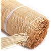 NLUMEC Rattan Naturale Rotolo al Metro, Larghezza 60cm Paglia di Vienna per Sedie, Fettuccia Natuaral in Rattan per Mobili Cesti DIY(50x300cm)