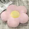 Chickwin Cuscino Fiore, Cuscino Fiori Estetico Simpatico Cuscino in Peluche a Forma di Fiore per Stanza, Camera, Divano Decorativo (50 * 50,Rosa Chiaro)