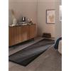 benuta Nest Tappeto Sisal Sana - Nero 70x300 cm - 100% Fibra Naturale - Robusto per Sala da Pranzo, Soggiorno, da letto, corridoi o degli ospiti - Design Senza Tempocamere