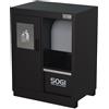 Sogi ARR-OFF Armadietto in lamiera per arredo officina - cestino portarifiuti - vano portacarta - 680x460x865 mm