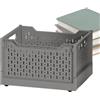 Nuyhadds Portaoggetti Girevoli - Supporto Per Armadietto Mobile, Classificatore Per Cassetti Con Rotelle | Scatola Porta Libri Pieghevole, Carrello Portaoggetti Con Rotelle, Contenitore Organizer Per Dor