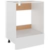 vidaXL Armadio per Forno Bianco 60x46x81,5 cm in Legno Multistrato