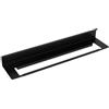 SOTECH Linero MosaiQ EasyLine portasalviette nero 350 x 77 x 46 mm per aggancio in