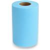 Generico Korat - Rotolo di Tulle per Decorazioni e Composizioni, 25 cm x 100 Metri, per Matrimoni, Feste, Bomboniere, Eventi - Disponibile in Vari Colori (Celeste)