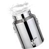YLKJCE Tanica in Acciaio Inox per Olio 10 Litri con Rubinetto Taniche di Latta per Olio da Distributore di Bevande for Conservare Liquidi E Solidi(Capacity,9liter)