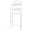 HUOLE Salvaspazio Organizer Scaffale di Stoccaggio, Mobile sopra Lavatrice, Scaffale Rialzato con 2 Bagno Scaffale per Il Bagno al di sopra di Lavatrice a 2 Ripiani (65 * 34 * 177 cm-Bianco)