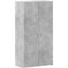 vidaXL Schedario Grigio Cemento 60x32x115 cm in Legno Multistrato, Mobile da Ufficio, portaoggetti da Ufficio, Mobile Porta File, arredo da Ufficio