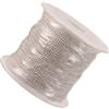 SHINEOFI Catena di Gioielli Fai da Te in Rame 10 M, Catena per Collane e Maglioni Finitura Argentata, Accessorio Artigianale Sicuro e Resistente per Creazioni Manuali