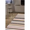 ABC Tappeto in cotone CASABLANCA STRIPES GREY 55X140