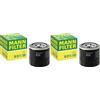 Mann Filter MANN-FILTER W 811/80 Filtro dell'olio - per Autovetture + veicoli commeriali (Confezione da 2)