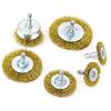Mibro 971531 multiuso Coarse Wire Wheel and Cup Brush set, 6 pezzi