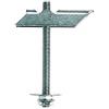fischer | Stecca ribaltabile VVR M4- tasselli per cartongesso, appendere ventilatore soffitti, lampada da soffitto (20 pezzi)