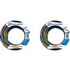 Electraline 25149 Cavo Unipolare N07V-K, Sezione 1x2.5 mm, 10 mt, Marrone/Blu/Verde/Giallo & 25139 Cavo Unipolare N07V-K, Sezione 1x1.5 mm, 10 mt, Marrone/Blu/Verde/Giallo