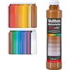 PUFAS fix 2000 Colori a tono pieno e sfumato marrone cioccolato 0,75 litri