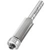 Trend Professionale Fresa per rifilare a tre taglienti con cuscinetto guida, gambo 1/4 pollice, diametro di taglio 12,7mm, lunghezza di taglio 25,4mm, metallo duro (TCT), 46/80X1/4TC