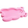Garosa Cuscino per il Bagnetto Neonato Spugna da Bagno Tappetino da Bagno Rimovibile Neonato Antiscivolo Tappetino in Spugna Morbido Addensare Cuscino per Vasca da Bagno per Neonato per (Rosa)