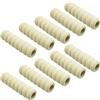 SZXMDKH Gaurd - Maniglia protettiva per porta, 10 pezzi, in morbida schiuma per bambini, per la sicurezza del bambino, colore beige