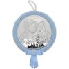 SHALOM - Capoculla Celeste Sacra Famiglia, Con Carillon. Diametro 11 Cm