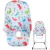 Xiixuuj Cuscino per seggiolone, per sala da pranzo, per bambini, in pelle PU, rivestimento di ricambio per Peg-Perego Siesta Zero3 Baoneo Kosmic Ja-né