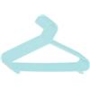 BIECO grucce appendiabiti bieco bambino del bambino del bambino gancio ganci di plastica per la conservazione guardaroba lunghezza armadietto 29,5 cm, 8 pezzi, turchese, stretta, ARTN 04.014.153