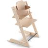 Stokke Seggiolone Tripp Trapp di Stokke con Baby Set, Natural - Sedia regolabile ed evolutiva per bambini e adulti - Design ergonomico e classico