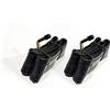 XTM 2x Carrozzina/Bicicletta Bambini Interno Tubi 12½ x 1.75-2.125 con Valvola Dritta - Passeggino Carrozzina Ecc. 12.5 Pollici