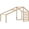 vidaXL Tetto per Letto Bambini 188x82x113 cm in Legno Massello di Pino