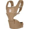 Ergobaby Alta Hip Seat, marsupio con seggiolino per neonati e bambini dai 4 mesi in su (5,5 kg - 20,4 kg), con rete SoftFlex