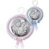 Valenti&Co Medaglione Capoculla Rosa Sacra Famiglia In Argento Valenti