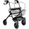 Intermed ROLLATOR PIEGHEVOLE IN ACCIAIO VERNICIATO ROMA NEW