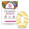 Diasticker | Cerotti per sensore Dexcom G6 (10 pezzi, Buttercream) | Impermeabile - Delicato sulla pelle - Traspirante - Forte tenuta | Cerotto autoadesivo, fissaggio a sensore