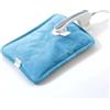 Marco Paul Interiors Marco Paul - Cuscino termico elettrico in pile, grande, per dolori al collo e alle spalle, con tasca in pile, cuscino riscaldato per mani e piedi (borsa dell'acqua calda elettrica blu da 30 cm)