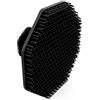 SUVIA 2 spazzole in silicone per la pulizia del viso, in morbido silicone, per pulire i pori, massaggi, pulizia del viso, colore nero, resistente, facile da installare, facile da usare