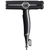 Generico Asciugacapelli Digitale HGI FLOW Nero, Basso Consumo 1300W con Diffusore e 2 Beccucci, 3 Temperature/ 3 Velocità, per uso Professionale e Casa