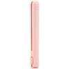 Rubu22a Ferro arricciacapelli da 17 cm, piccoli ricci, ferro arricciacapelli 2 in 1, mini ferro arricciacapelli portatile, da viaggio, ricaricabile, piccolo ferro arricciacapelli USB, in ceramica, mini ferro
