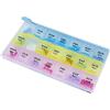 DISCORAMA ORGANIZER SETTIMANALE PORTAPILLOLE 21 POSTI 3 SCOMPARTI, PORTA PILLOLE GIORNALIERO 7 GIORNI SCOMPARTI GRANDI MATTINA POMERIGGIO SERA - DISCORAMA® (3 SCOMPARTI)