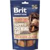 Brit Premium by Nature - Rotoli di collagene con ripieno di tacchino, per cani, collagene di manzo e burro di arachidi, 2 pezzi