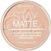 Rimmel London Cipria Compatta Stay Matte - Polvere Opacizzante a Lunga Tenuta per Pelli Grasse e Miste - Peach Glow - 14 g