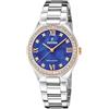 Festina Orologio Solar Donna in Acciaio Inossidabile 316l Argentato