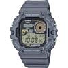 Casio Orologio digitale al quarzo da uomo con cinturino in resina WS-1700H-8AVCF, Grigio