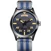 OCHSTIN Orologio militare a vento automatico meccanico con data giorno orologio maschile (nero)