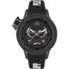 Philipp Plein Orologio automatico Plein Rich in silicone da uomo, Nero - Pwuaa0423, OS, Bracciale