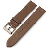 Timex Bracciale unisex in due pezzi da 20 mm a sgancio rapido, Marrone chiaro/oro rosa, 20mm, Moderno