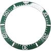 ROUHO Lunetta per orologio da 40 mm Lunetta in ceramica con lunetta per la riparazione dell'orologio Lunetta esterna per Rolex Daytona SUB GMT Water Ghost-Verde