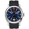Panzera Aquamarine Automatico Acciaio Blu Diver Nero Datario Silicone Orologio Uomo