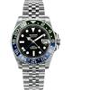 FTEOXLC Sugess Japan NH34 Orologio da polso da uomo GMT in acciaio inossidabile automatico meccanico impermeabile, V 3, Subacqueo Gmt