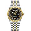 Poedagar Orologio da polso per uomo classico settimana data impermeabile luminoso uomo orologio da polso in acciaio inossidabile moda quarzo orologi da uomo maschile
