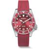 BODERRY Orologio da uomo 40mm in titanio massiccio, 3 lancette senza data, movimento NH38, resistenza all'acqua fino a 200 metri, lunetta in ceramica — ADMIRAL