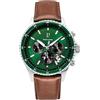 Pierre Lannier Orologi da polso da uomo 227G164, verde, Cinghia